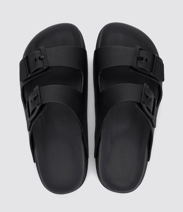 Chinelo Slide Milão Plus Cartago com Fivelas