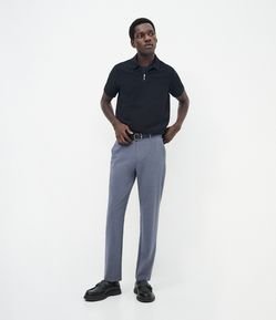 Calça em Viscose Alfaiatada com Cós Elástico