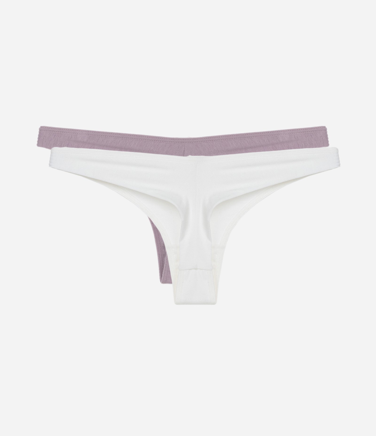 Kit 02 Calcinhas Fio Duplo com Lacinho Multicores 2