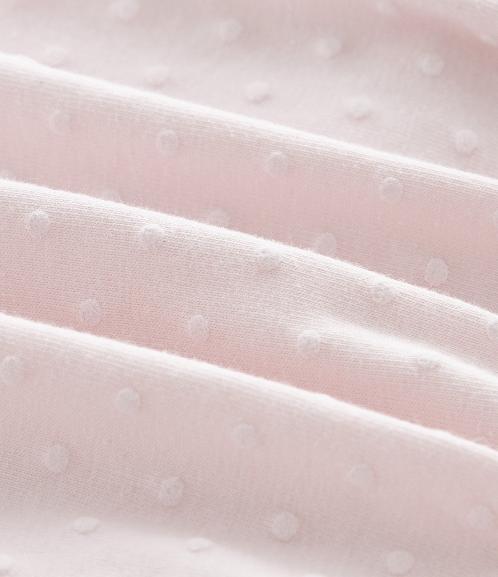 Vestido Body Infantil com Poá e Bordado de Poodle – Tam 0 a 18 Meses Rosa Claro 4