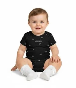 Body Infantil com Estampa Laços – Tam 0 a 18 Meses