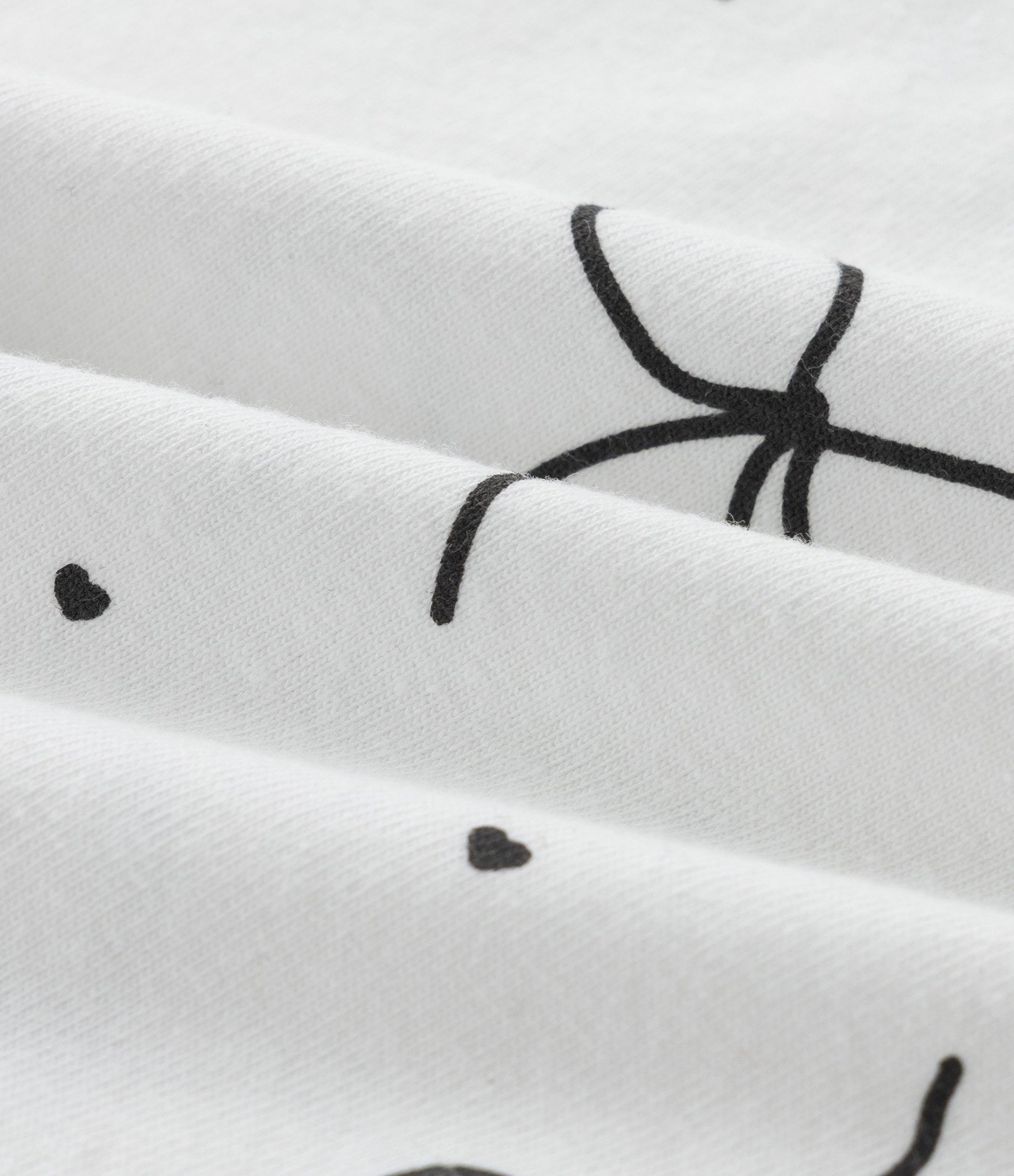 Body Infantil com Estampa de Laços – Tam 0 a 18 Meses Branco 4