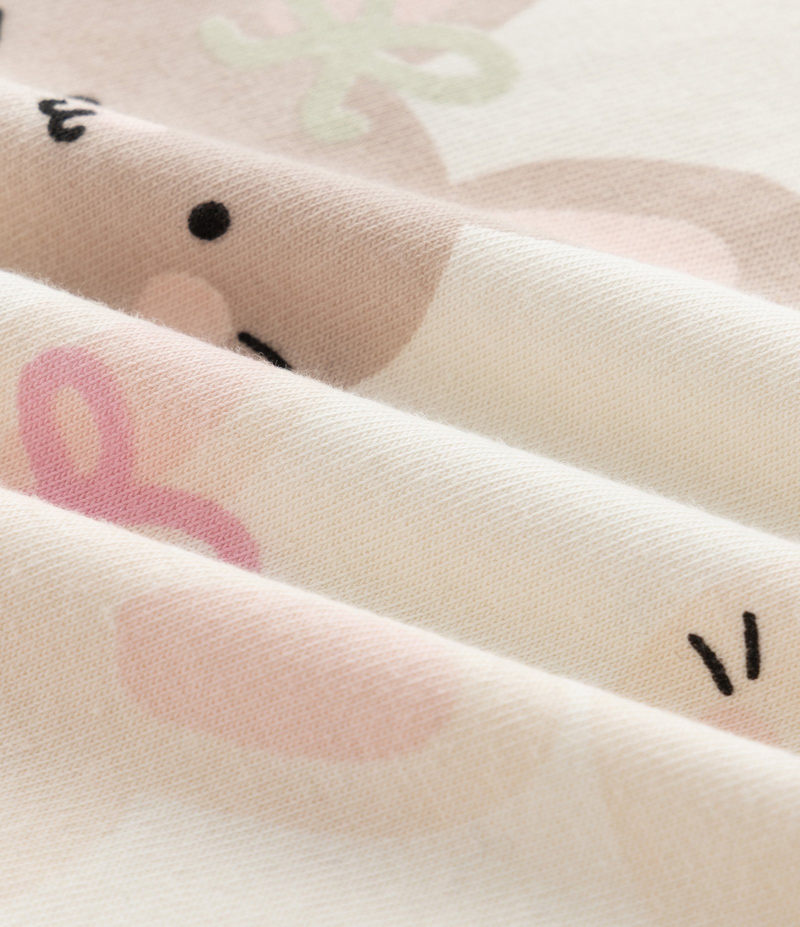 Body Infantil com Estampa de Coelhinho – Tam 0 a 18 Meses Bege 4