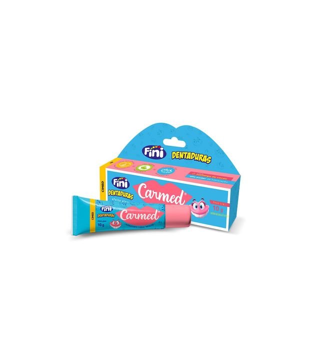 Hidratante Labial Dentadura Fini 10g Carmed