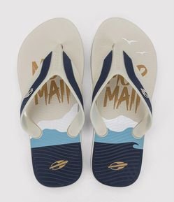 Chinelo Mormaii com Estampa do Mar