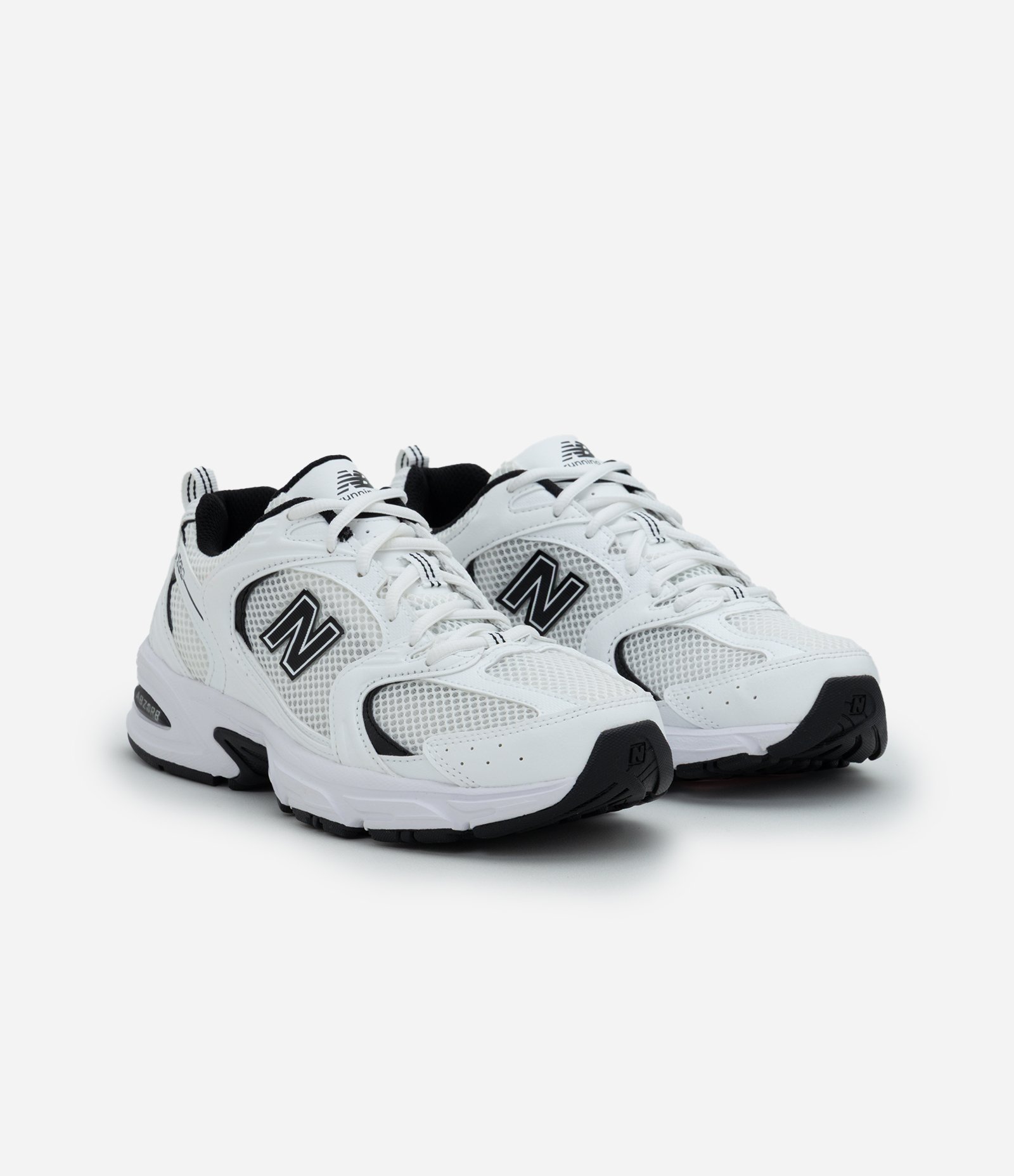 Tênis Jogging Esportivo 530 New Balance Branco/Preto 2