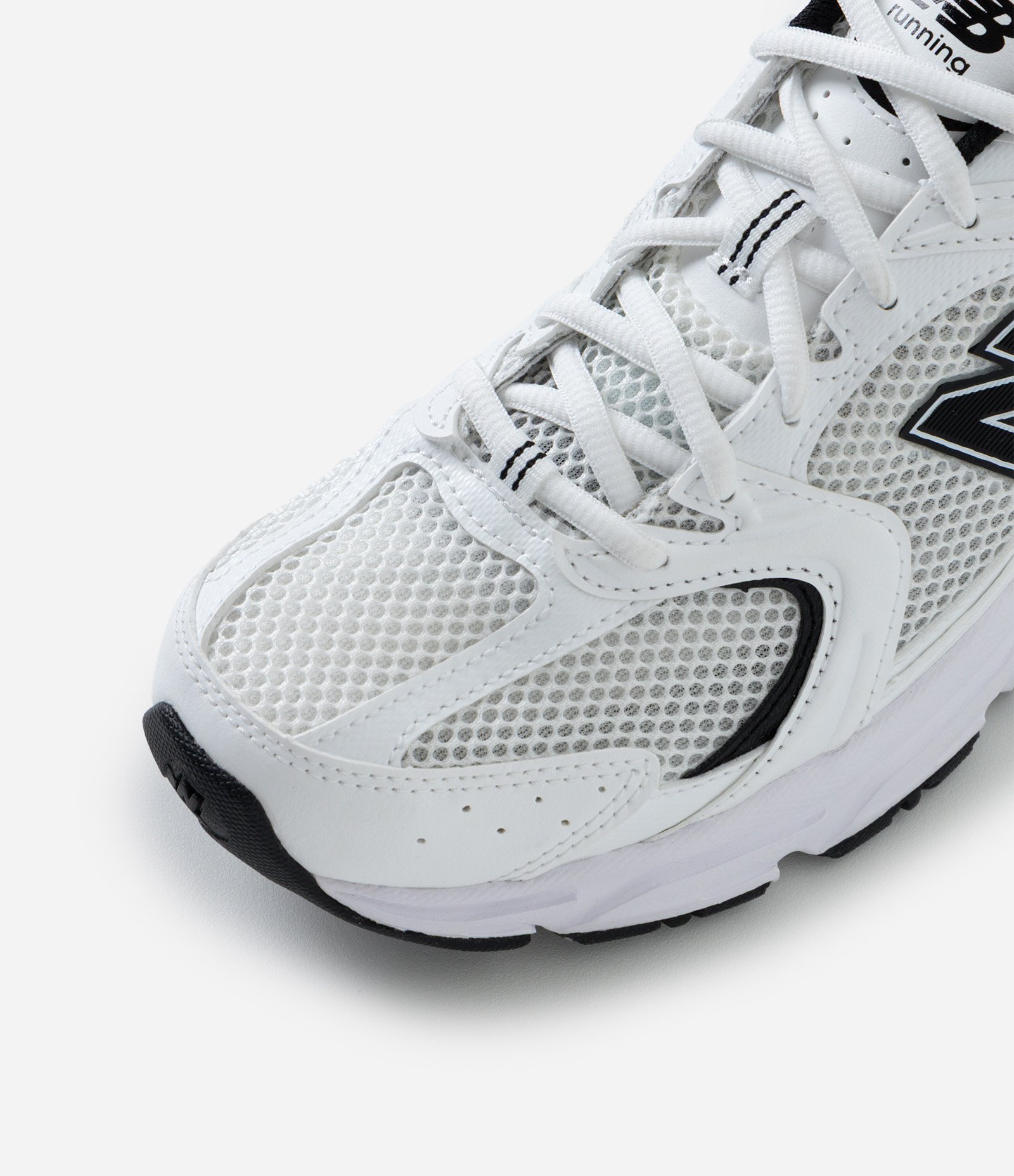 Tênis Jogging Esportivo 530 New Balance Branco/Preto 5