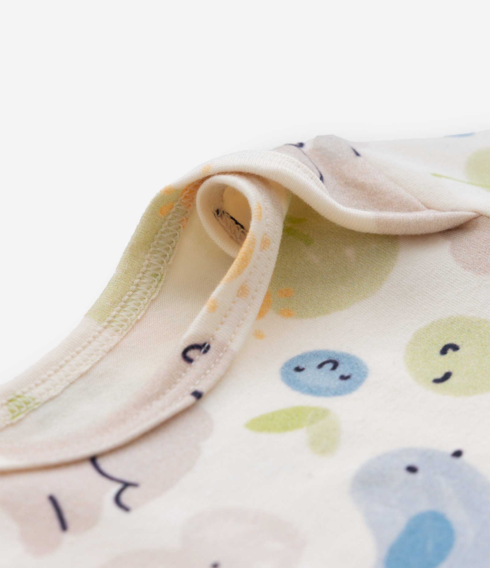 Body Infantil com Estampa de Animais Coloridos – Tam RN a 18 Meses Off White 5