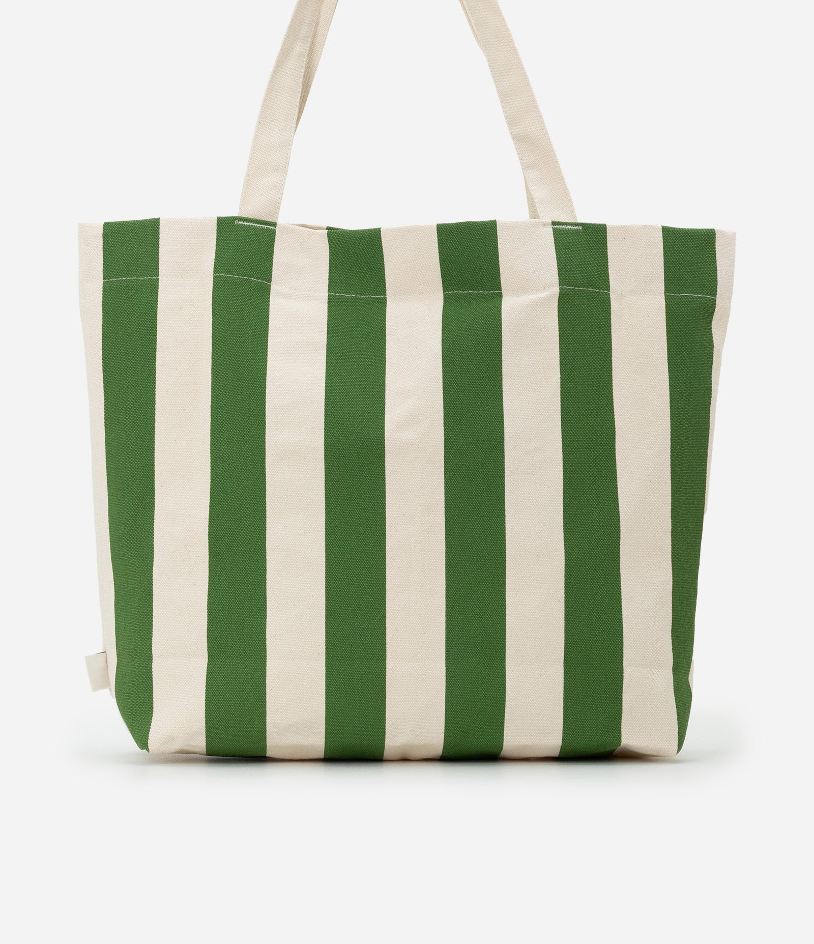 Bolsa com Estampa Samba Clube e Listras Verdes Verde / Off white 3