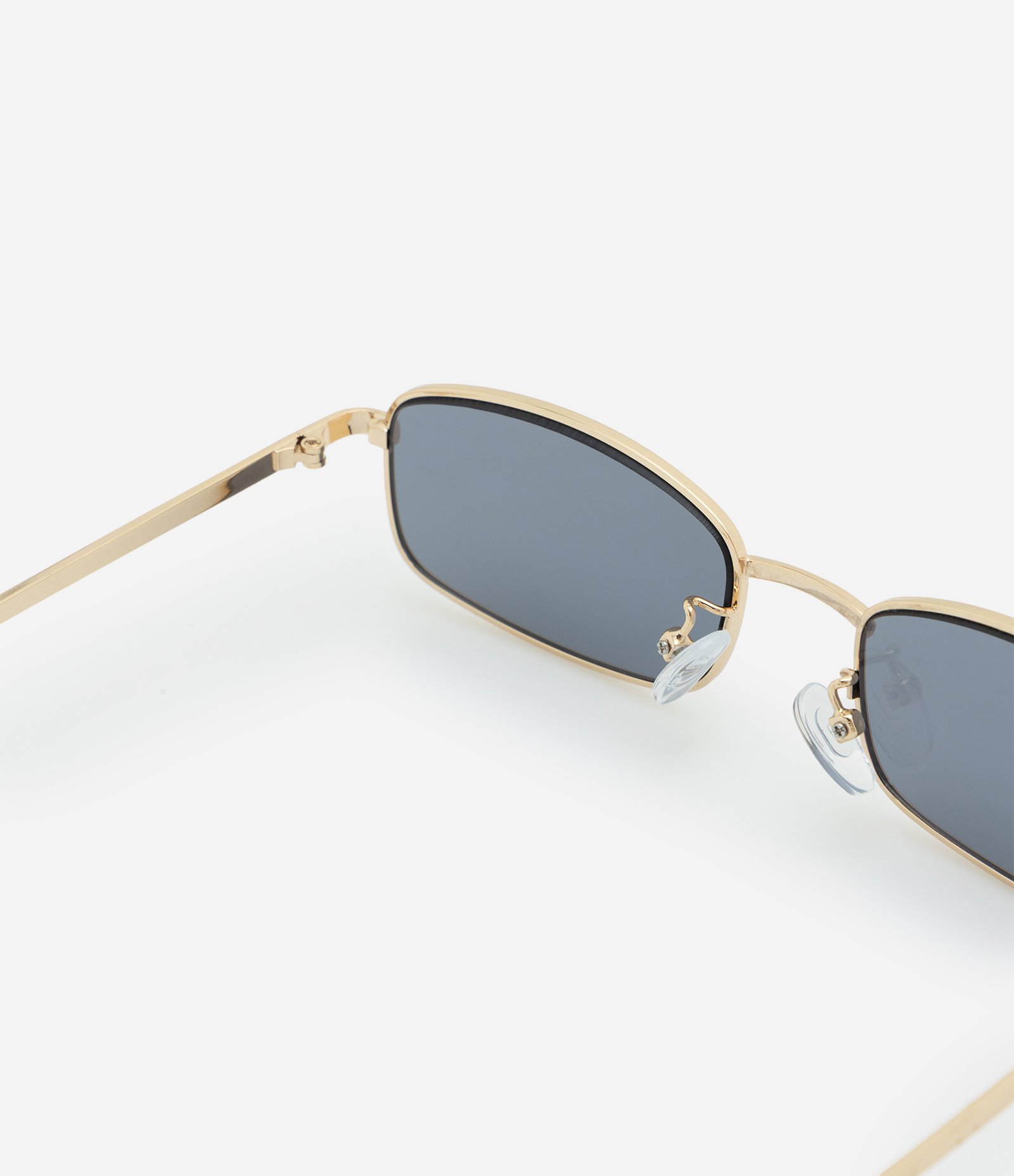 Óculos de Sol com Hastes Metalizadas Dourado 3