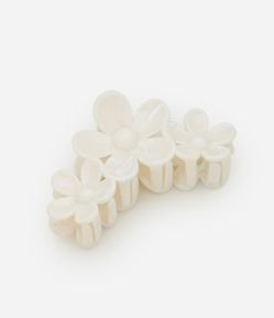 Piranha de Cabelo com Formato de Flor Tripla