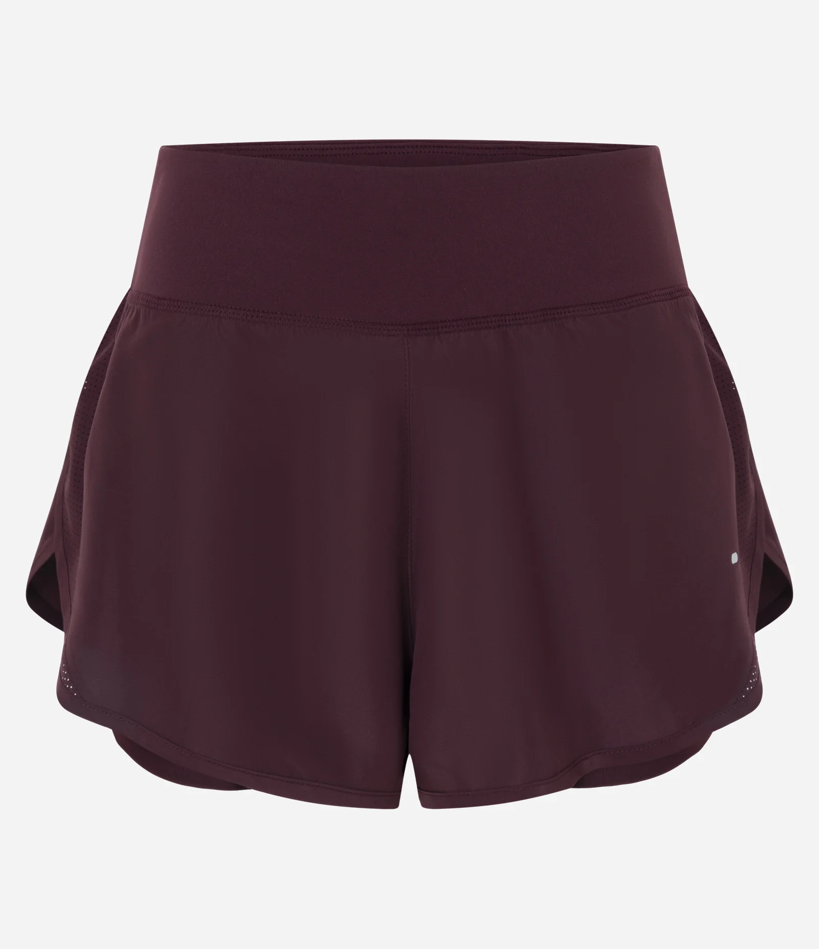 Bermuda Runner Esportiva em Microfibra com Bolso Funcional Bordô 5