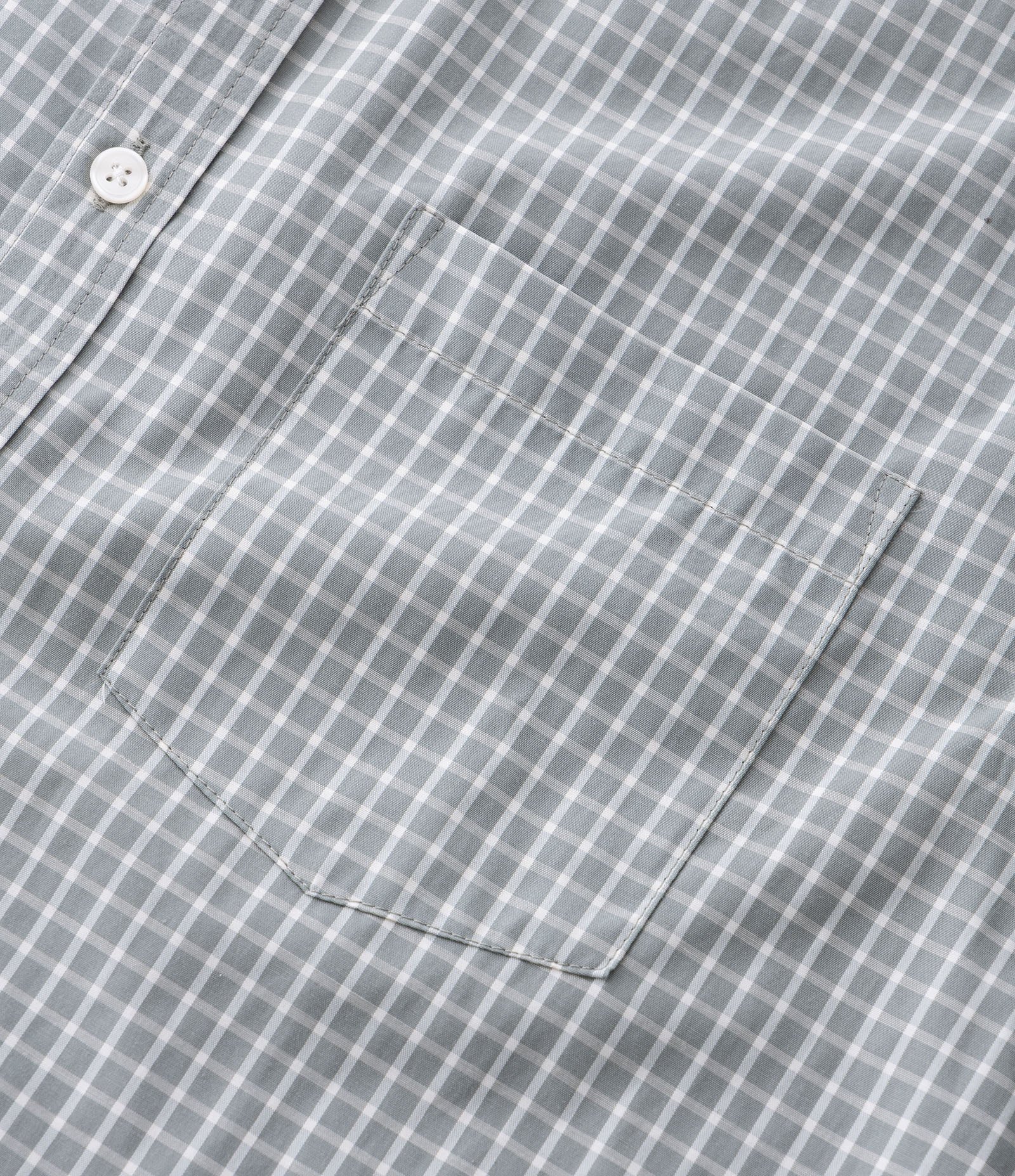 Camisa Manga Curta em Tricoline Xadrez Verde 8