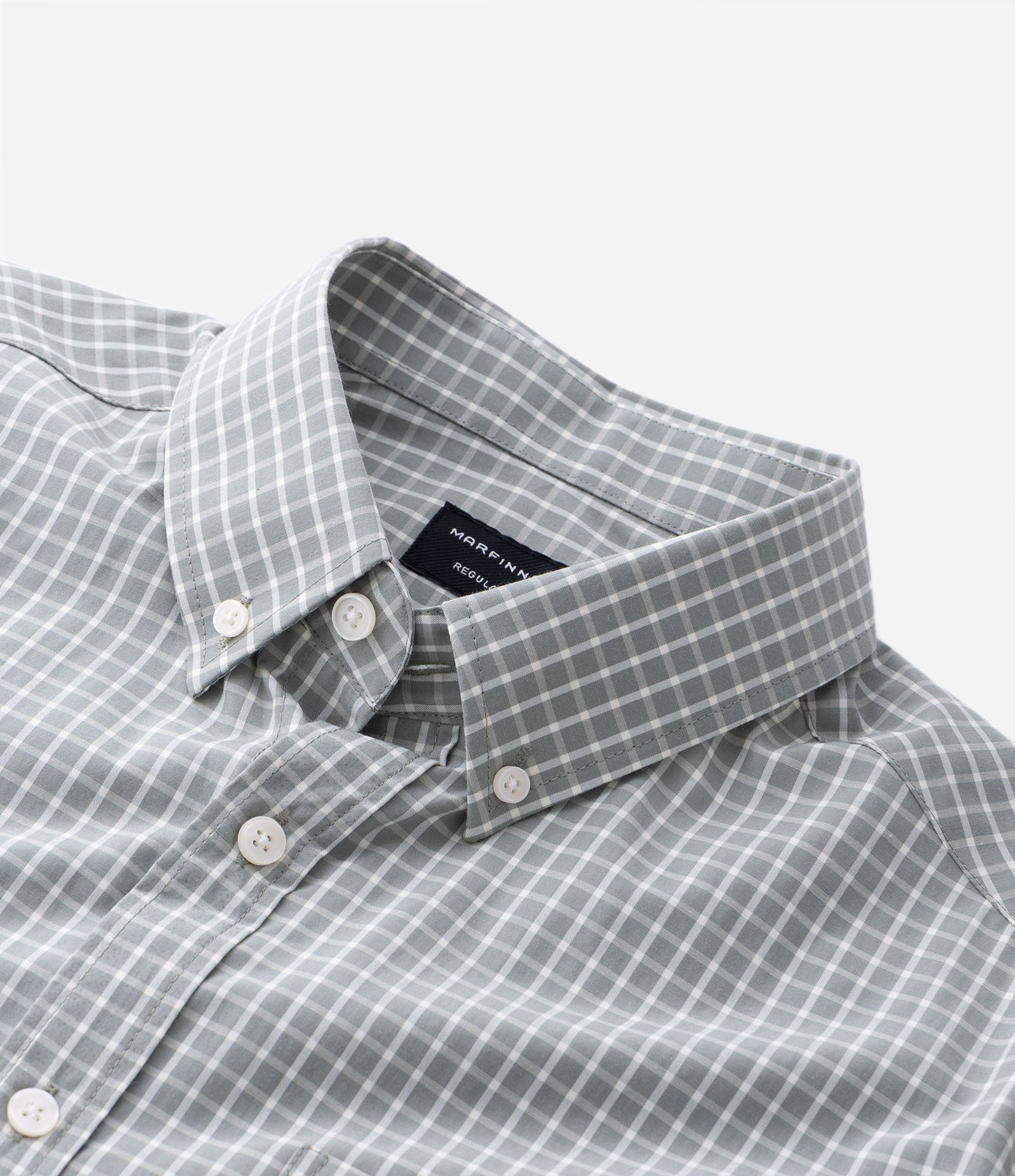 Camisa Manga Curta em Tricoline Xadrez Verde 9