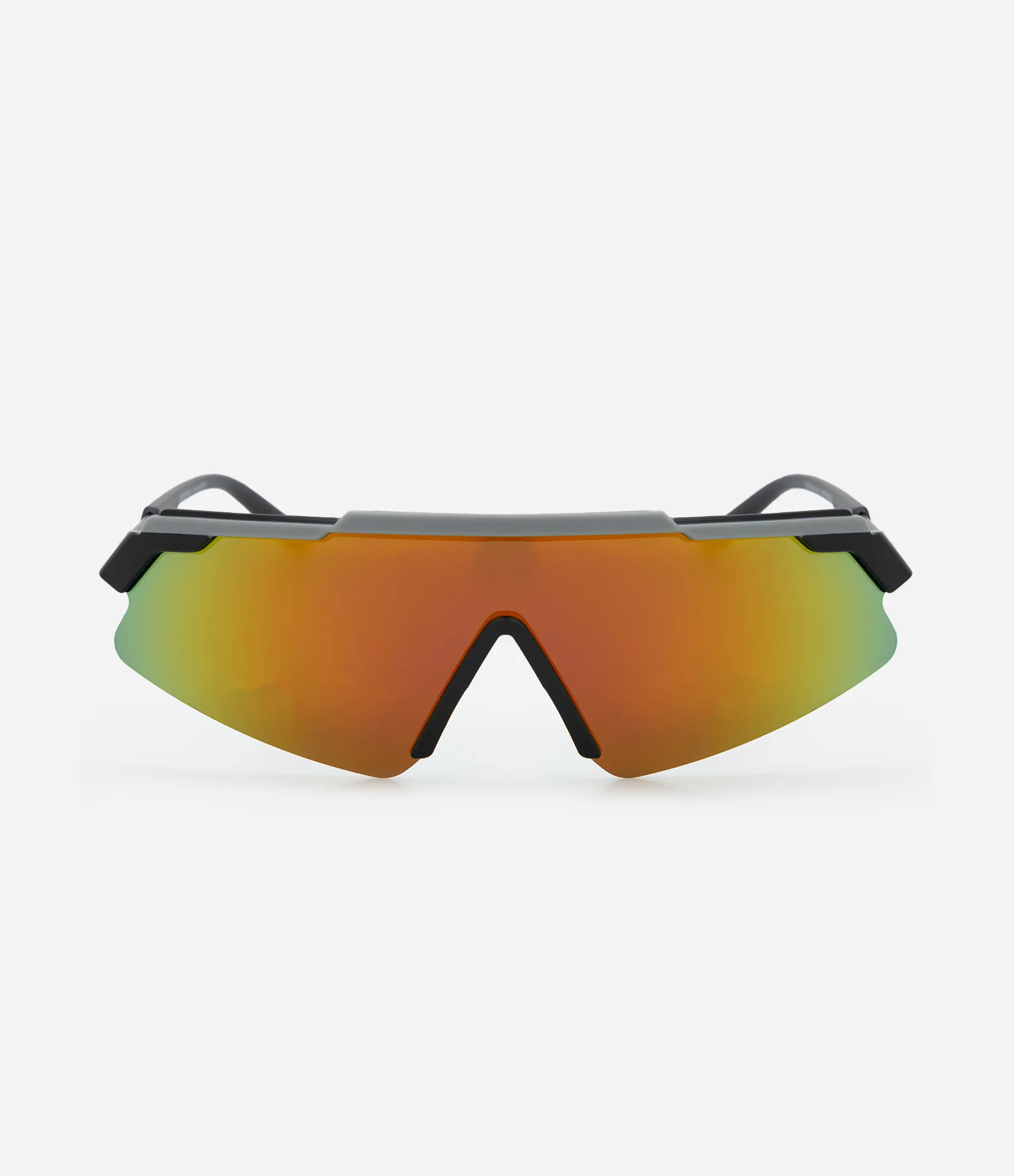 Óculos de Sol Esportivo com Lente Ampla Preto 2