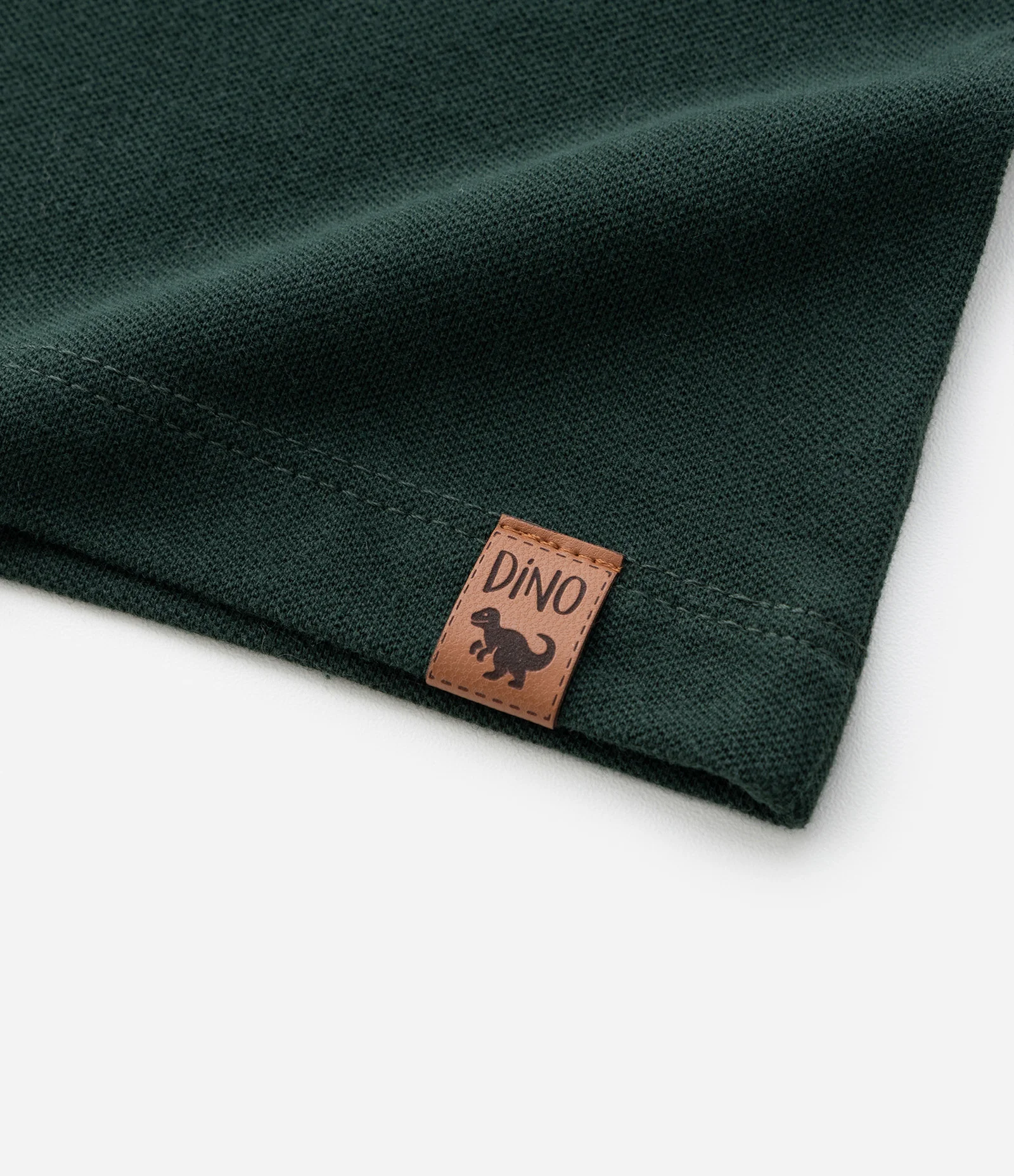 Camiseta Infantil em Piquet com Dinossauros – Tam 1 a 6 Anos Verde Escuro 4