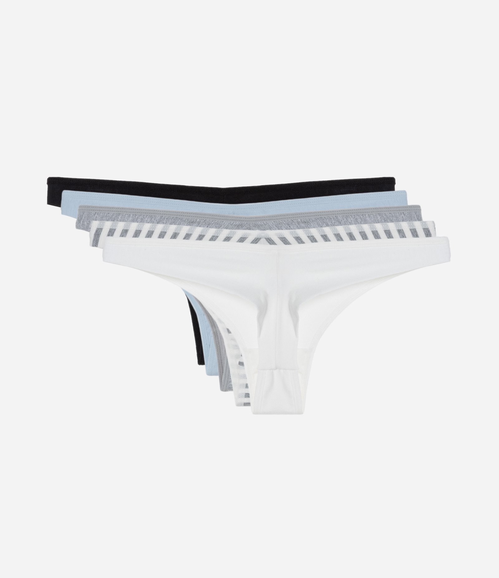 Kit 05 Calcinha Biquíni Básica Em Algodão Sortido 2