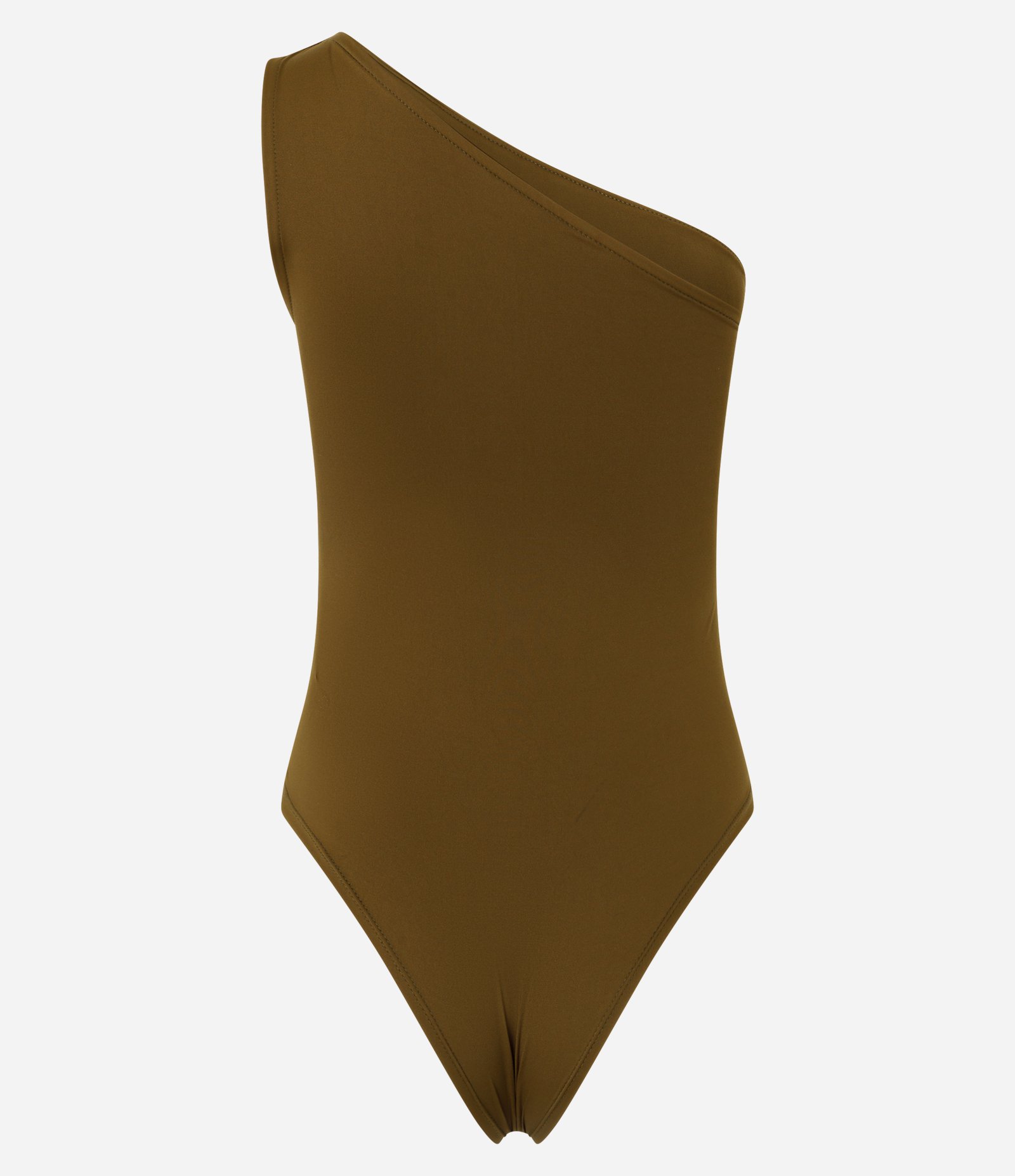 Body Ombro Único em Microfibra Verde 5