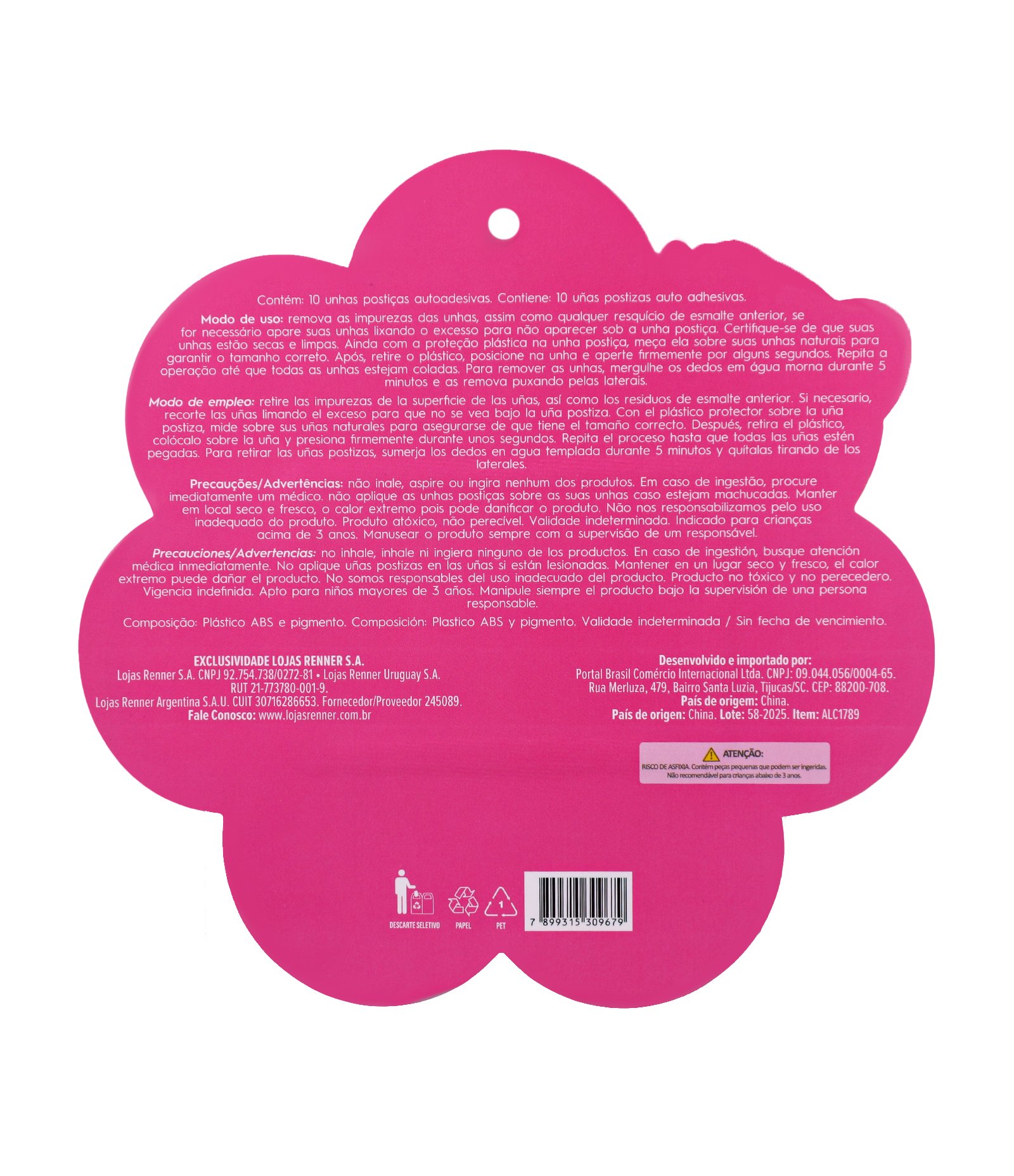 Unhas Postiças Autoadesivas Self Love Club Unidades Alchemia Love 2