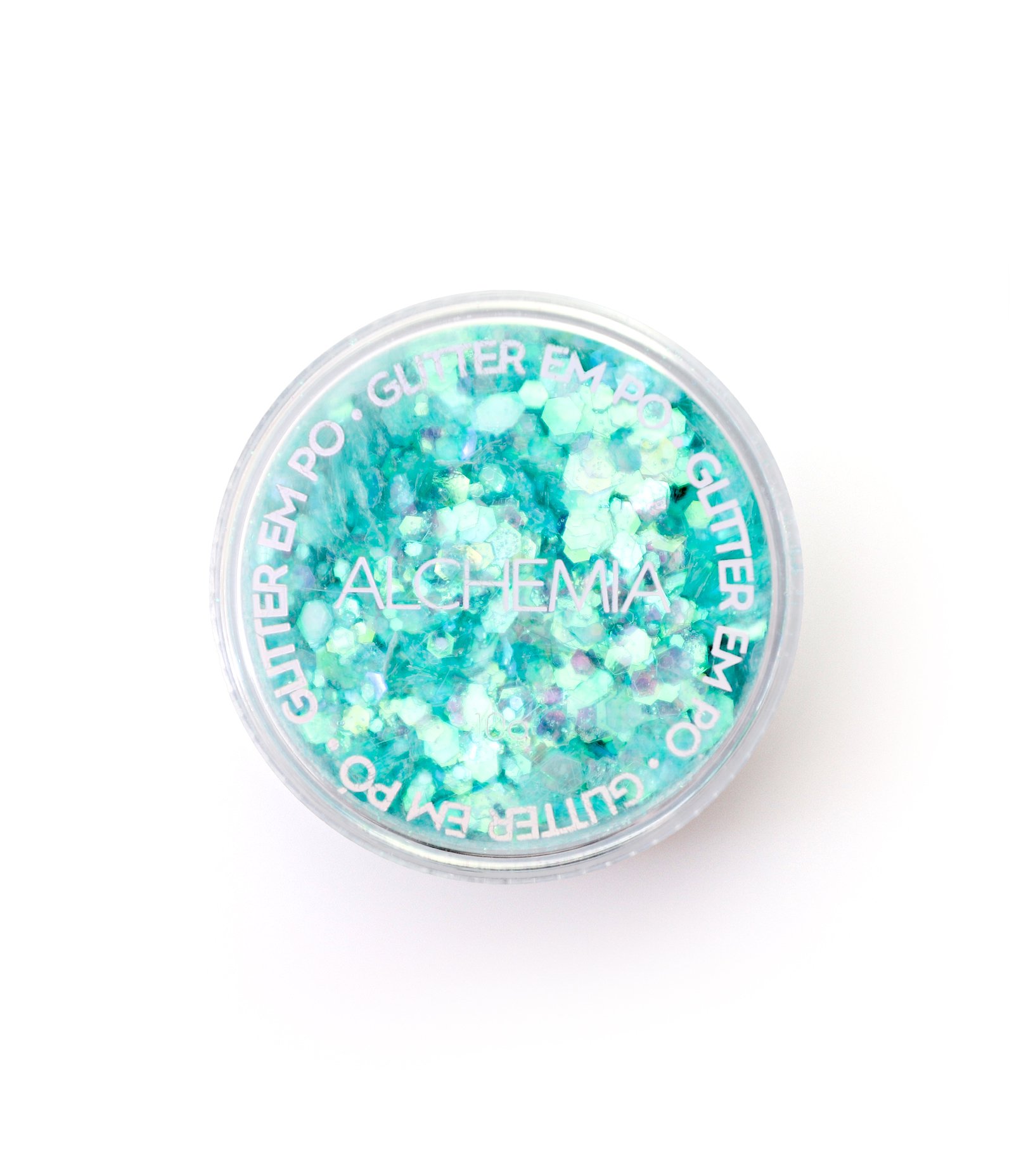 Glitter em Po Alchemia Verde Sereia 1