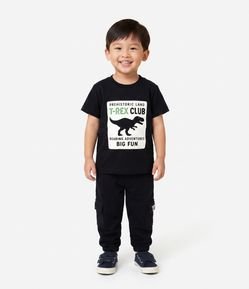 Calça Infantil Jogger com Bolso Cargo – Tam 1 a 6 Anos