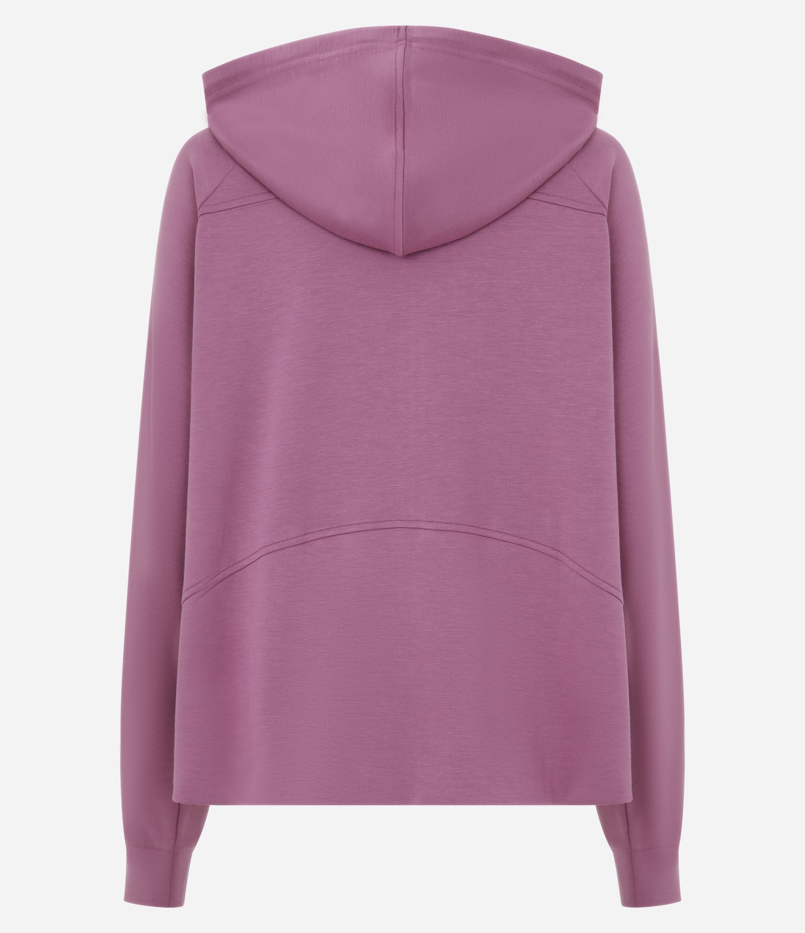 Jaqueta Esportiva com Modal e Bolso Canguru Roxo 5