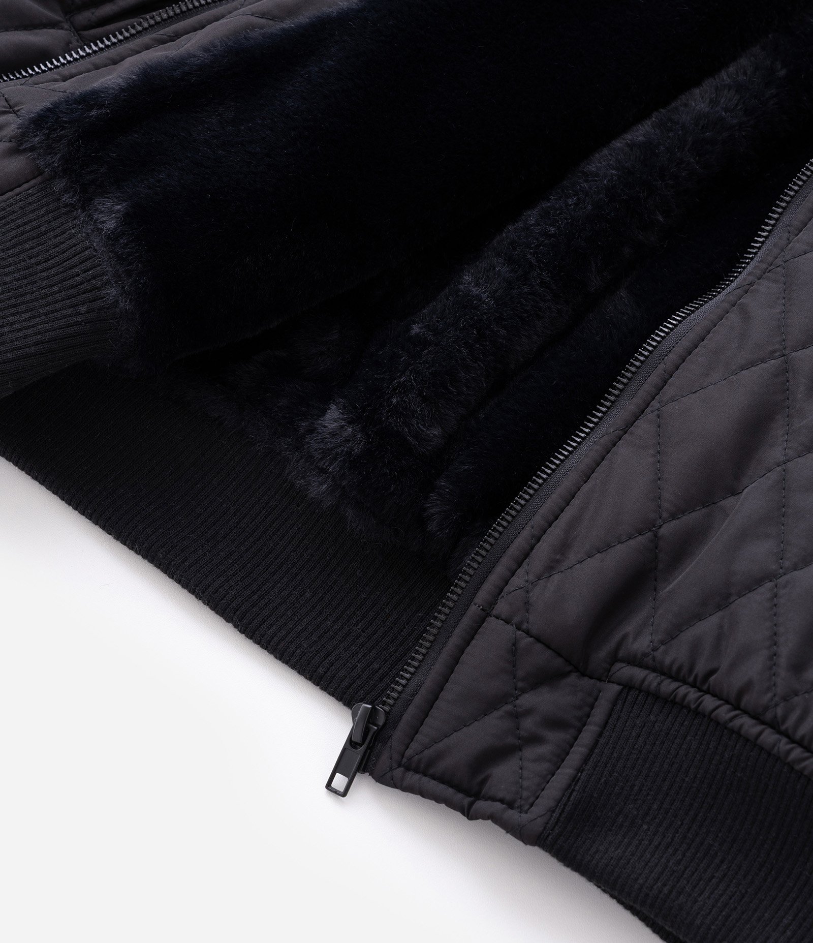 Jaqueta Masculina Matelassê Chenille Preto 5