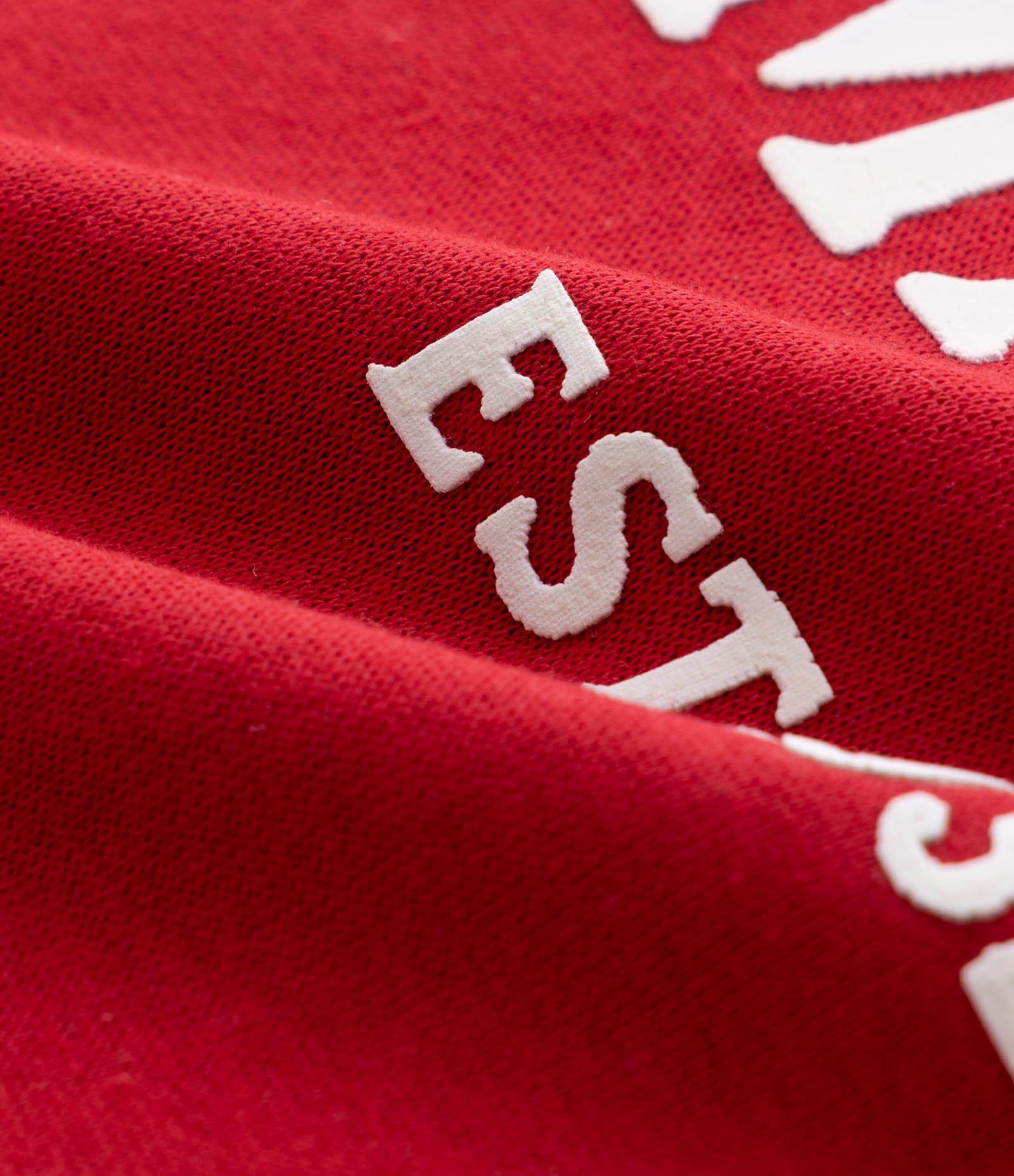 Casaco Infantil em Moletom sem Felpa com Lettering – Tam 5 a 14 Anos Vermelho 3