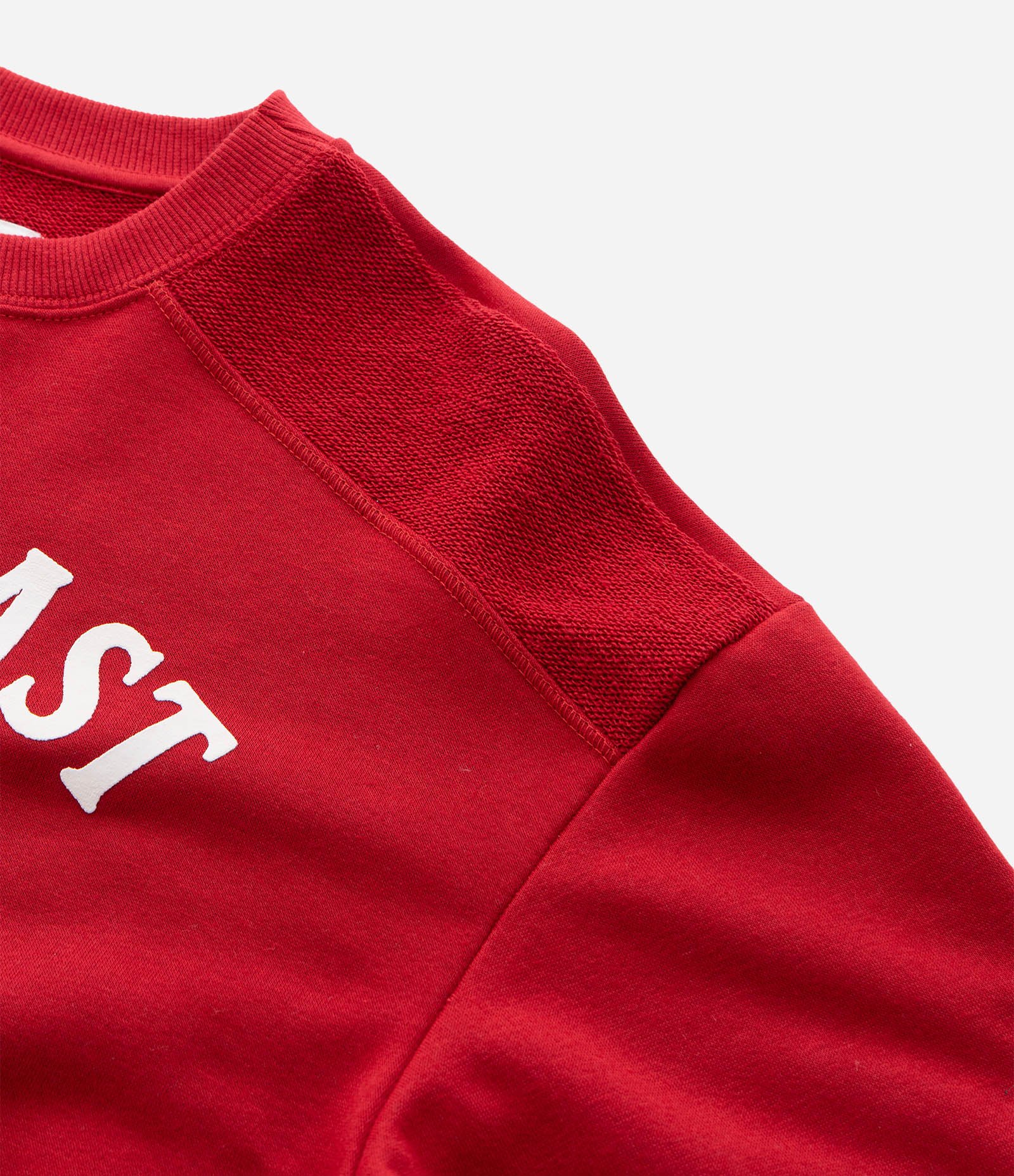 Casaco Infantil em Moletom sem Felpa com Lettering – Tam 5 a 14 Anos Vermelho 5