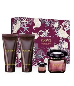 Kit Crystal Noir  EDP 90ml + Loção Corporal 100ml + Bath & Shower Gel 100ml + EDP 5ml