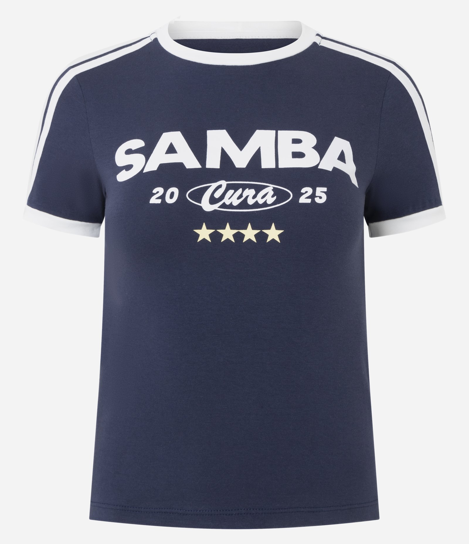 Blusa em Algodão com com Estampa Samba Cura Azul 6