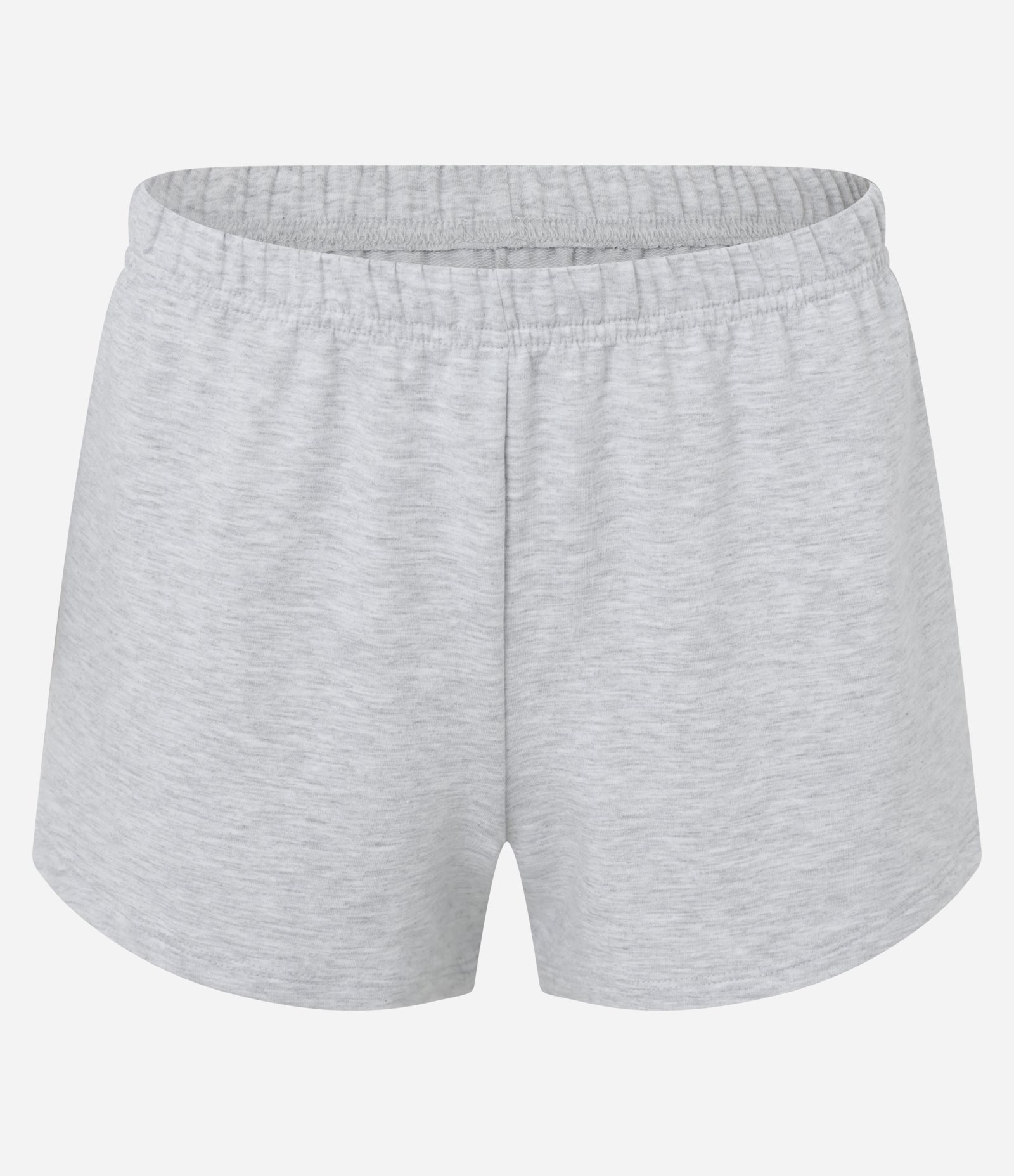 Pijama com Blusa Longa e Short Curto Detalhado em Renda Cinza 7