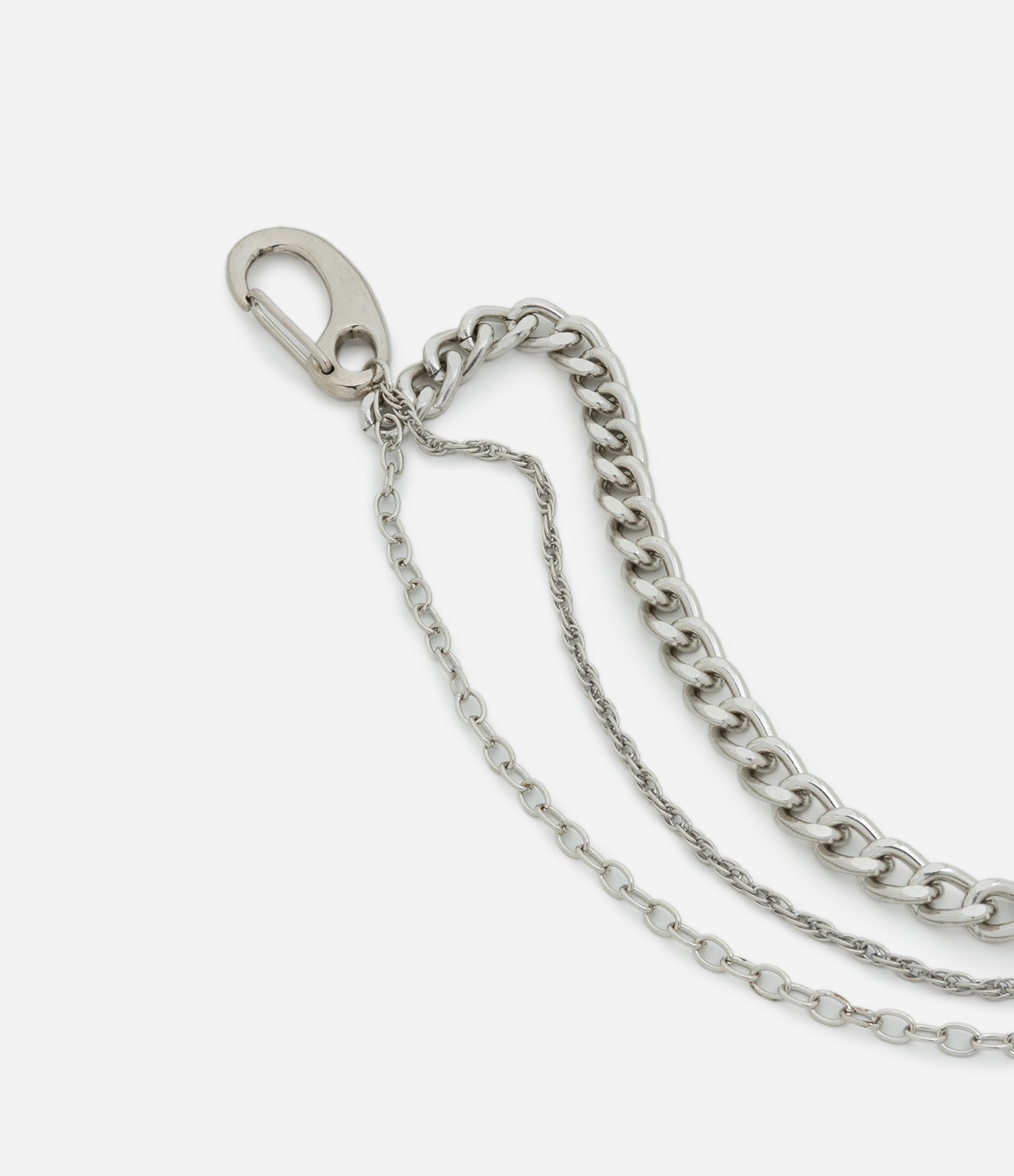 Corrente Tripla Versátil 2 em 1 Prata 3