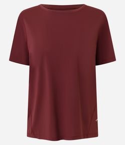 Camiseta Esportiva Manga Curta em Poliamida