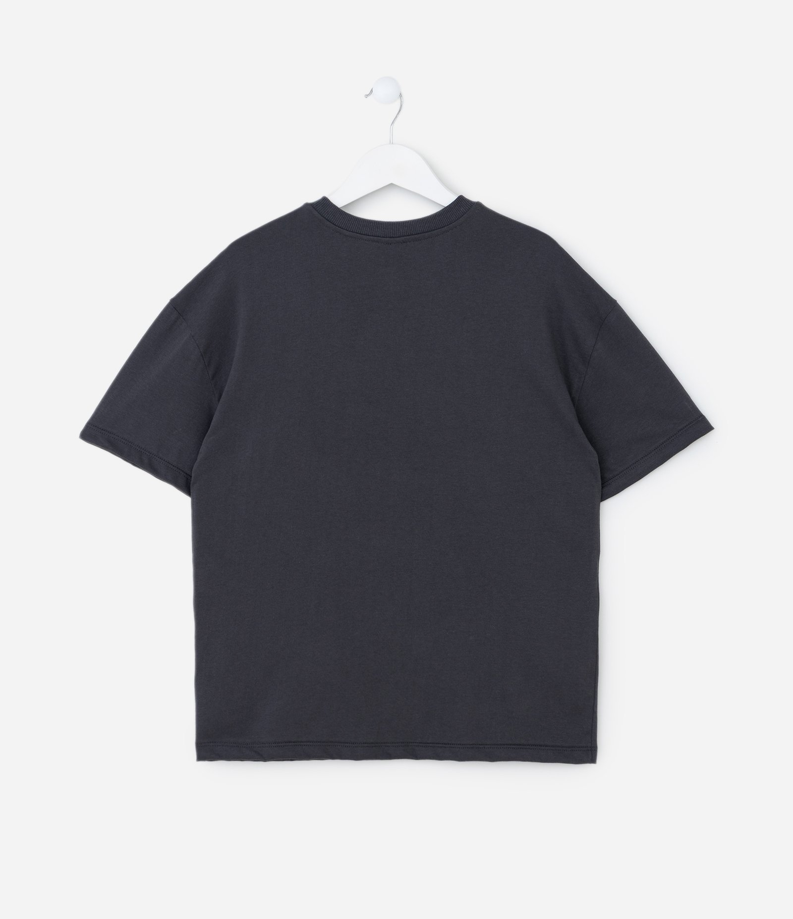Camiseta Infantil com Estampa de Urso – Tam 7 a 14 Anos Preto 3