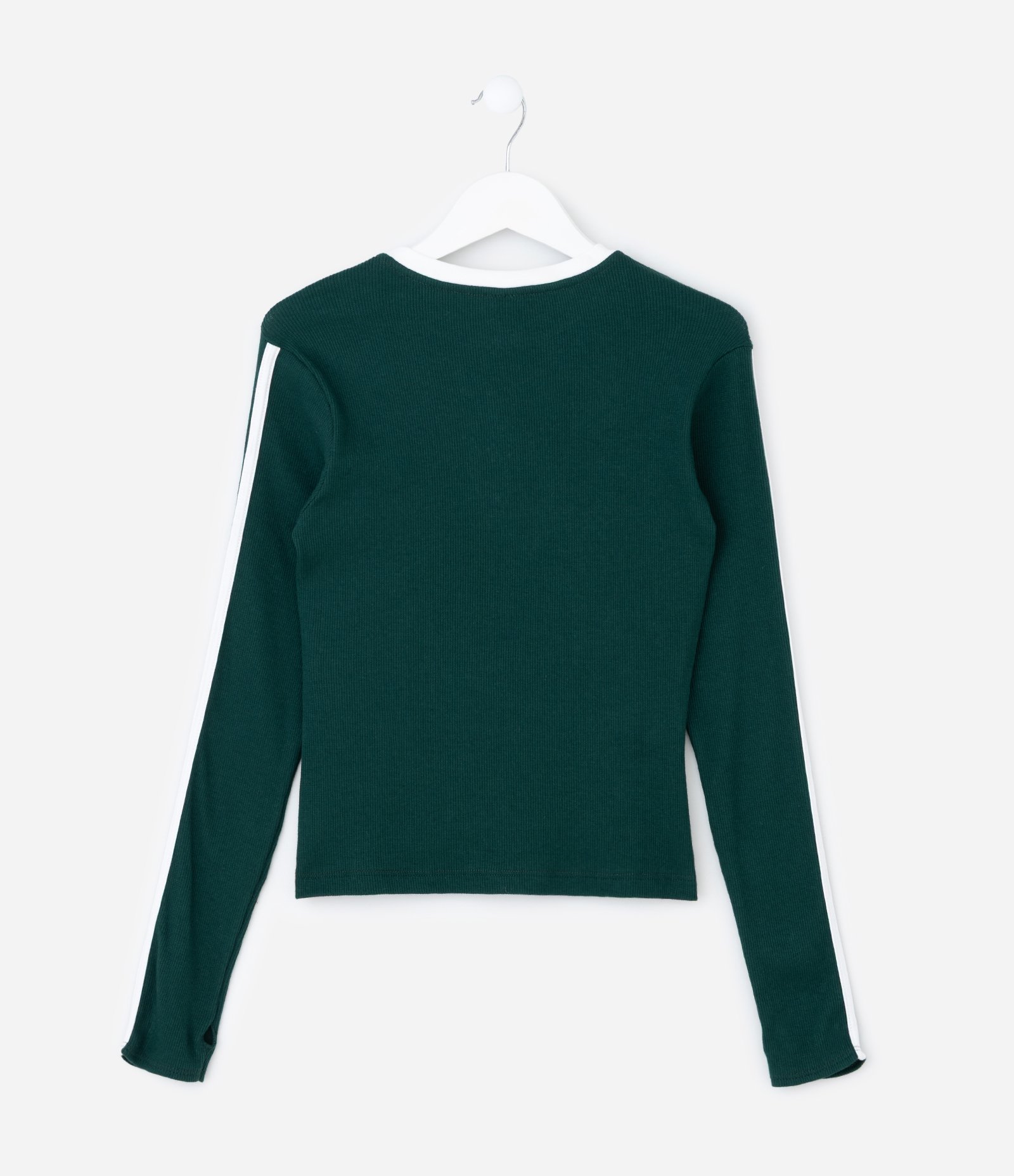 Blusa Infantil em Ribana com Lettering Book Club – Tam 7 a 16 Anos Verde Escuro 3