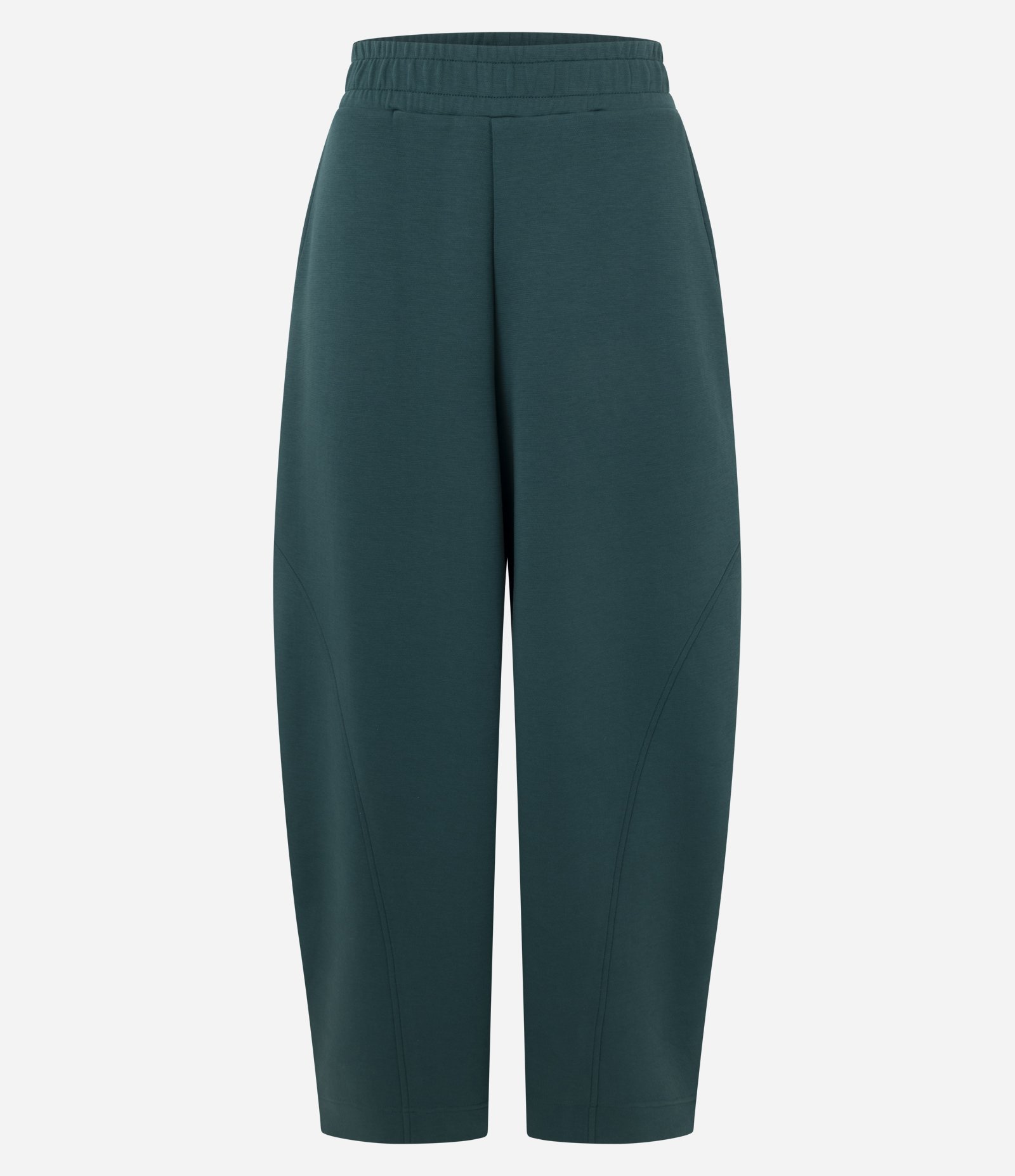 Calça Balloon Esportiva em Microfibra Verde 1