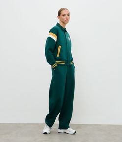 Calça Balloon Esportiva em Microfibra