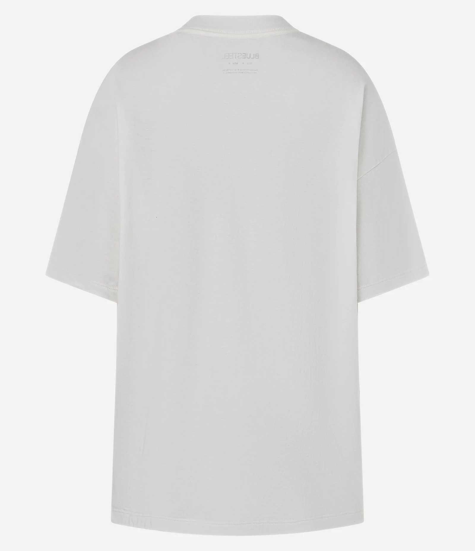 Camiseta Regular em Algodão com Estampa Vestido Branco 2