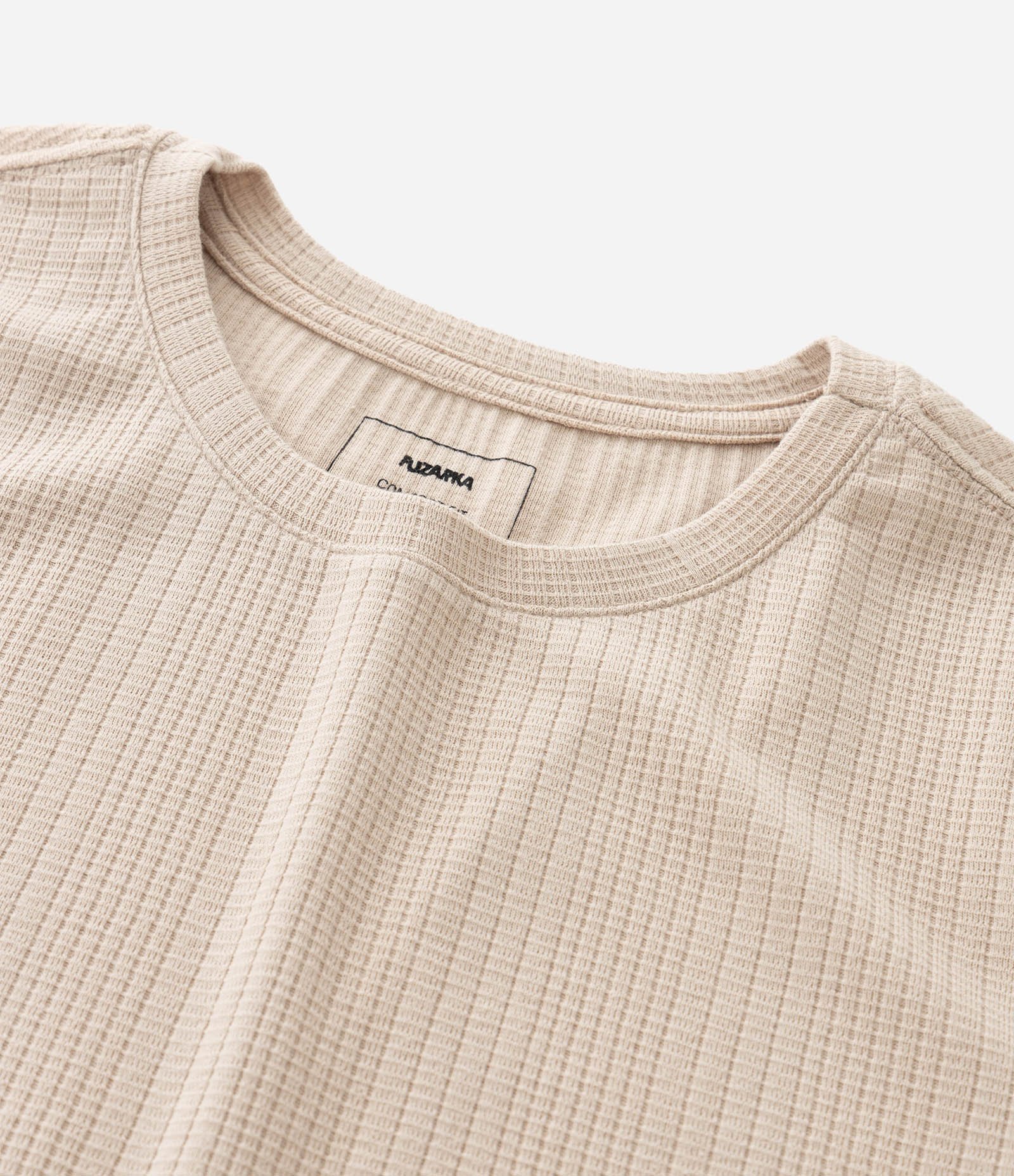 Camiseta Infantil Texturizada em Malha Quadrilê - Tam 5 A 14 Anos Bege 4