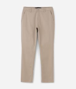 Calça Masculina Skinny em Sarja com Elastano