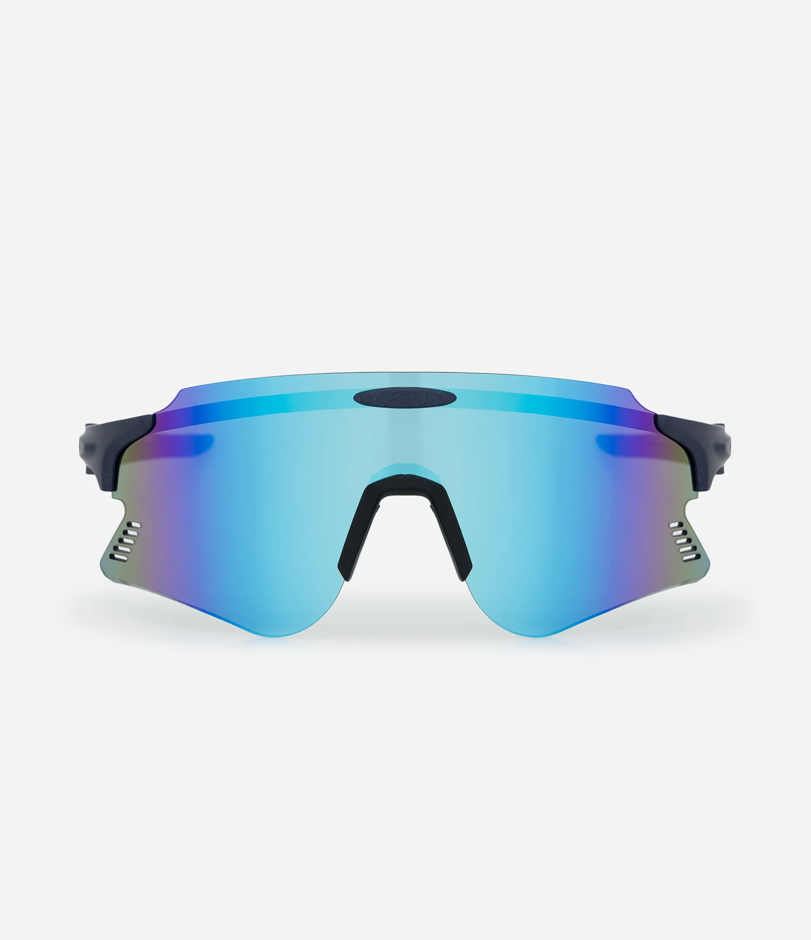 Óculos de Sol Esportivo com Lentes Amplas Azul 2