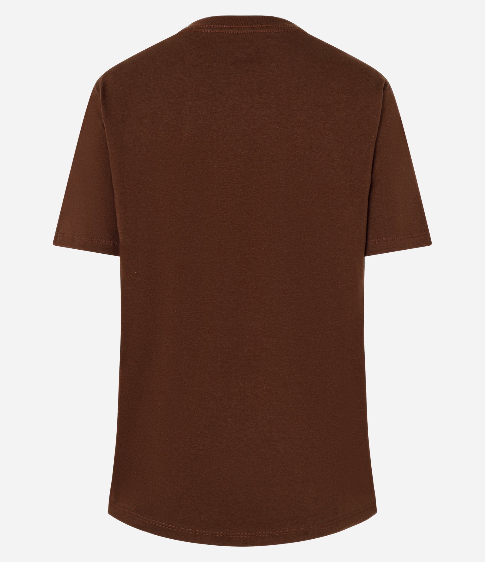 Camiseta em Algodão com Estampa Stitch Basquete Marrom 2