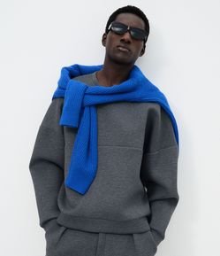 Moletom Malha Pesada Tech Oversized