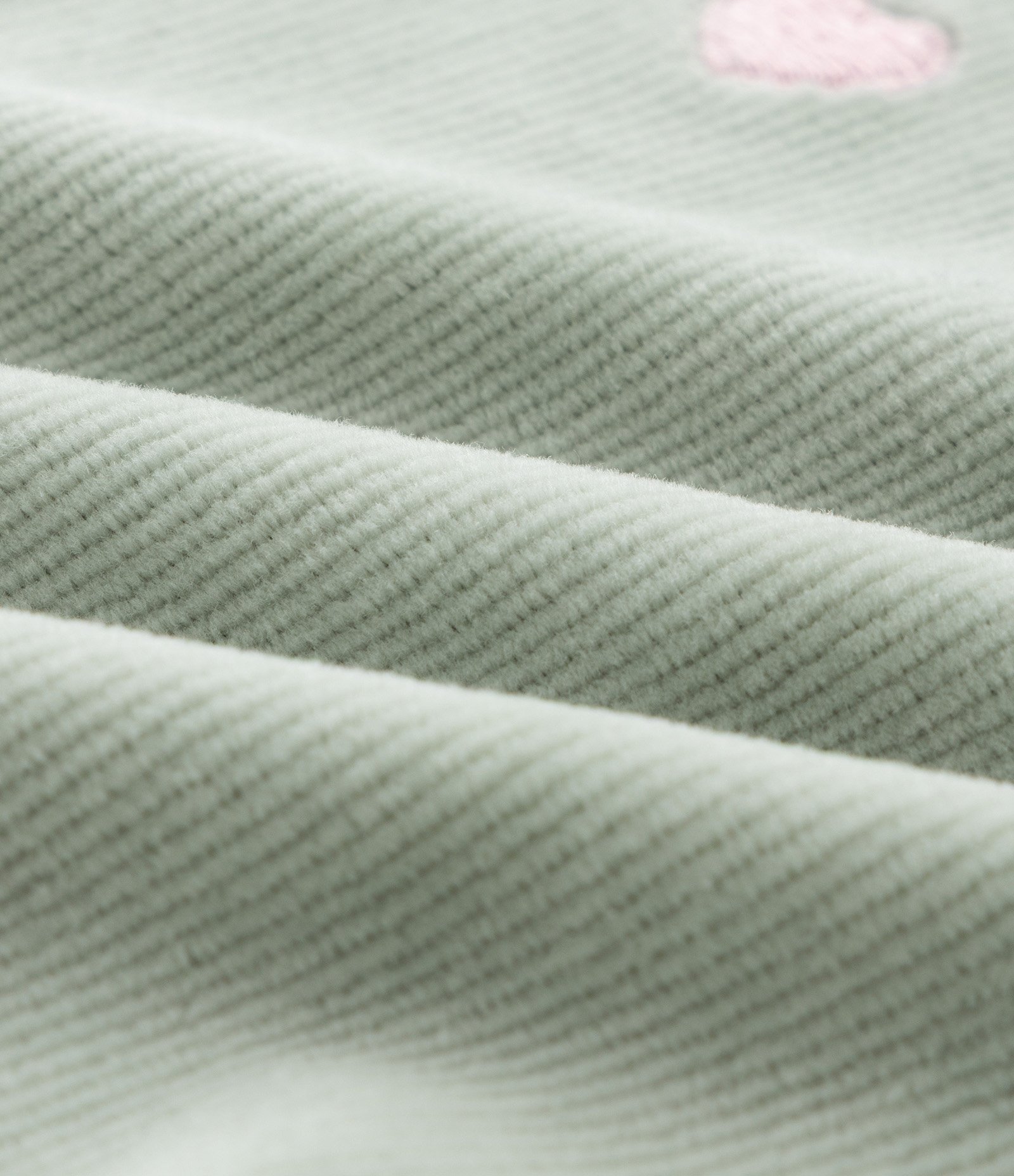 Conjunto em Veludo com Blusão de Capuz e Calça Flare - Tam 1 a 6 Anos Verde 6