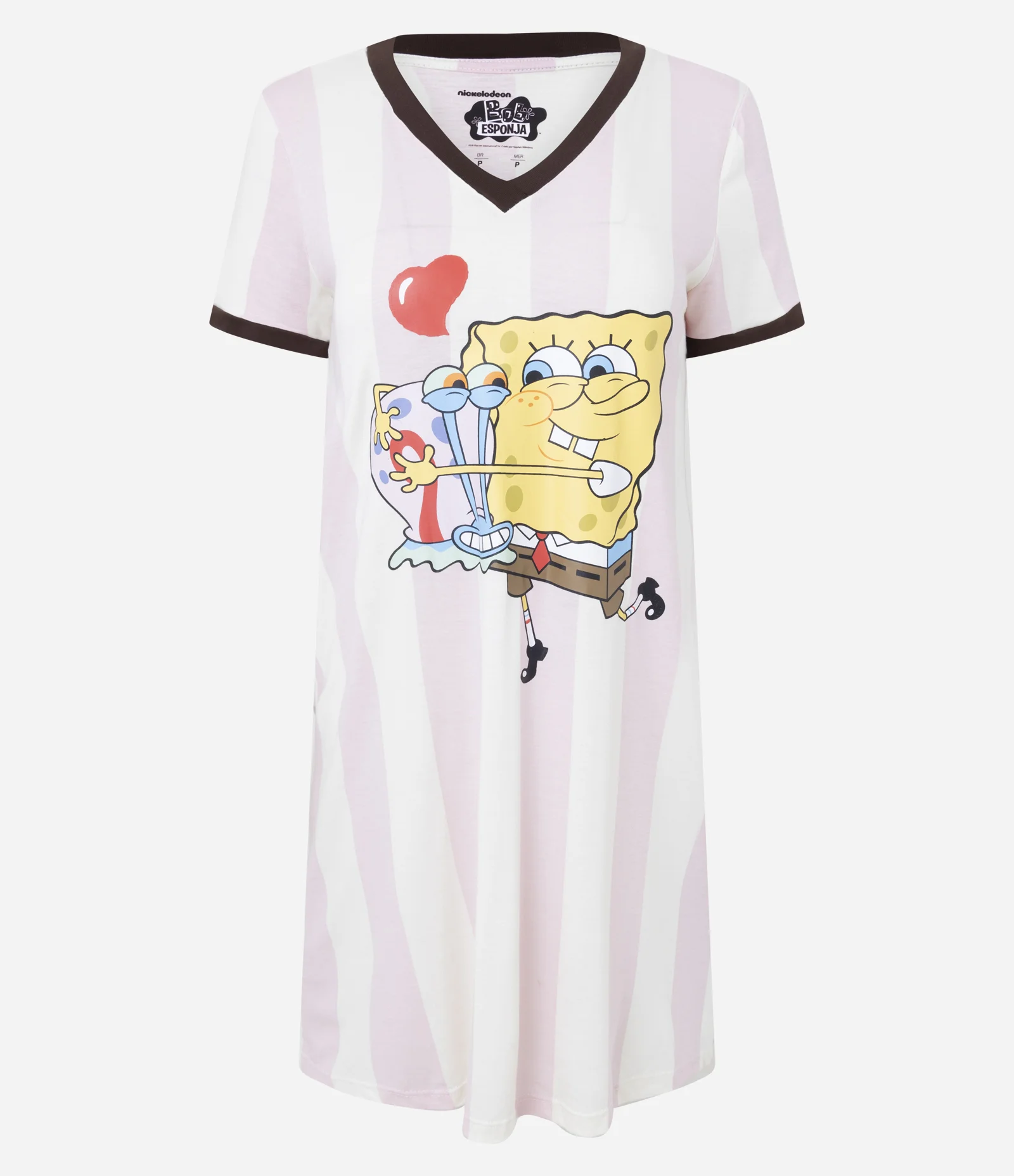 Camisola em Viscolycra com Estampa Bob Esponja Multicores 1