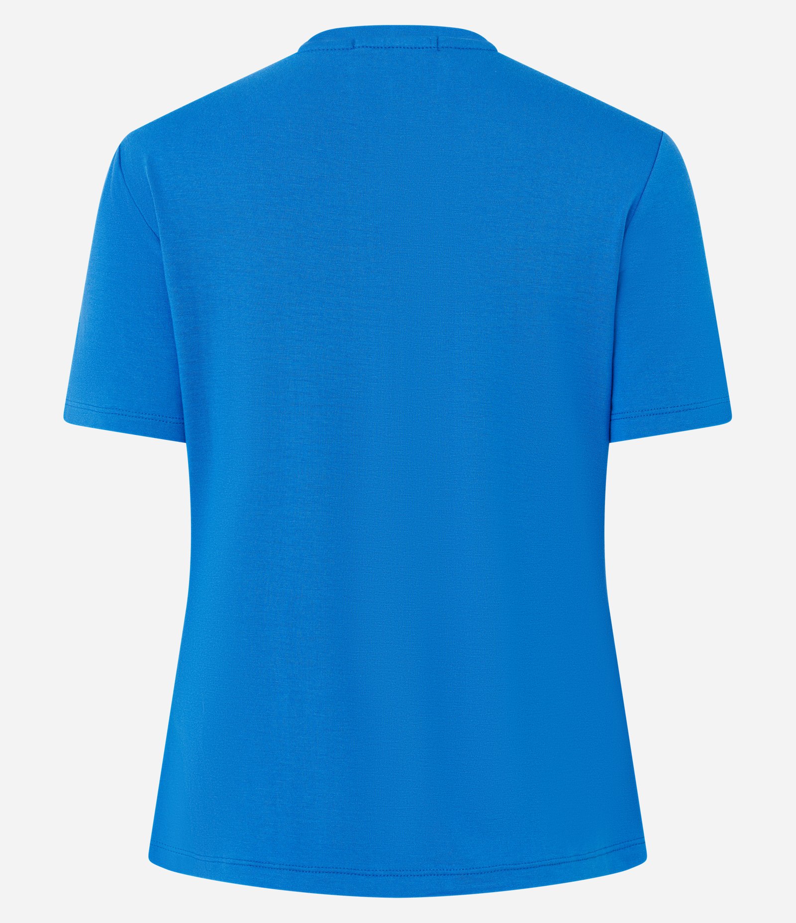 Blusa T-Shirt Básica em Viscose Azul 5