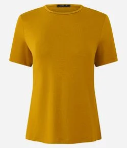 Blusa T-Shirt Básica em Viscose
