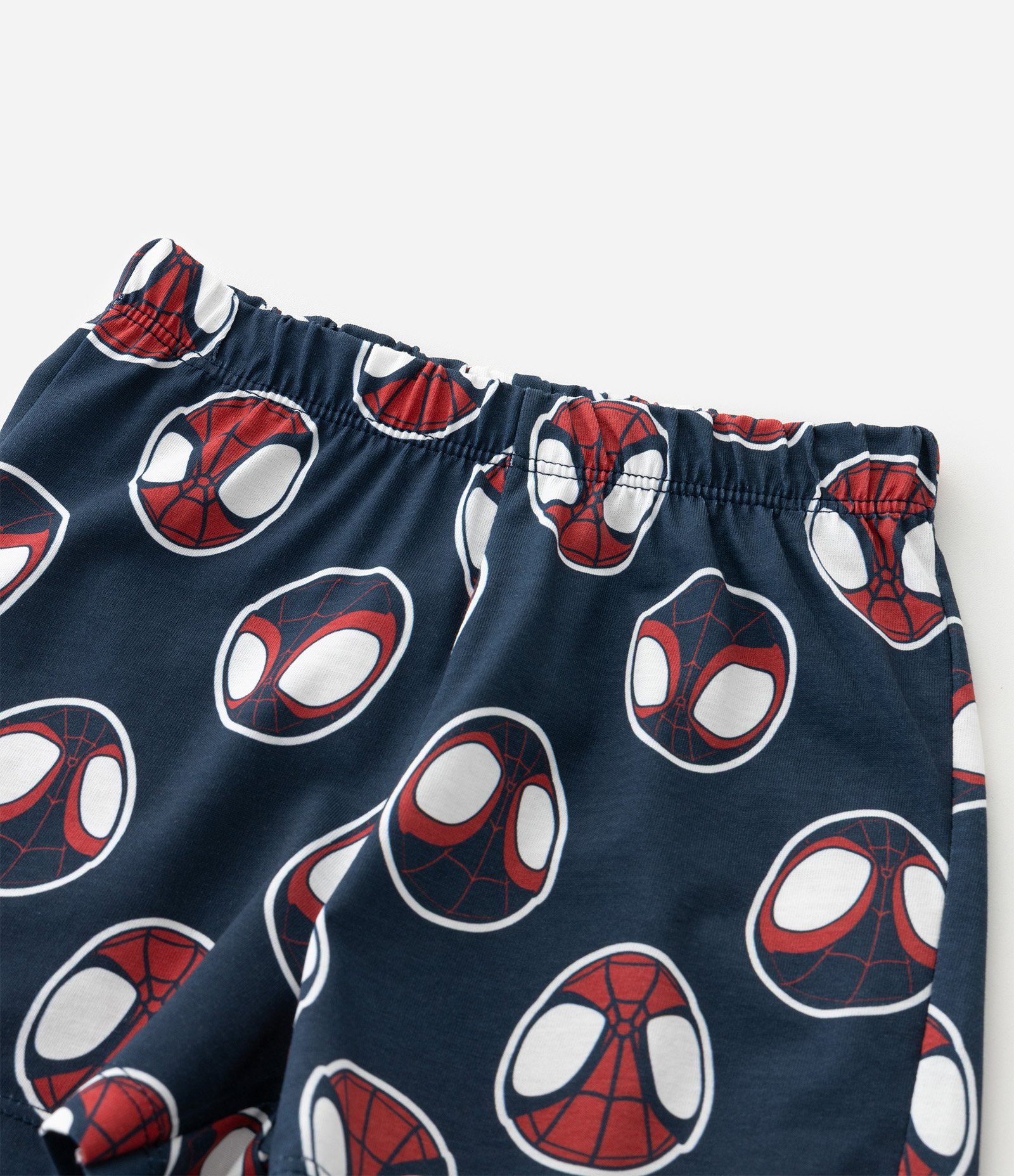 Pijama Infantil com Estampa Spidey - Tam 2  A 8 Anos Azul 8