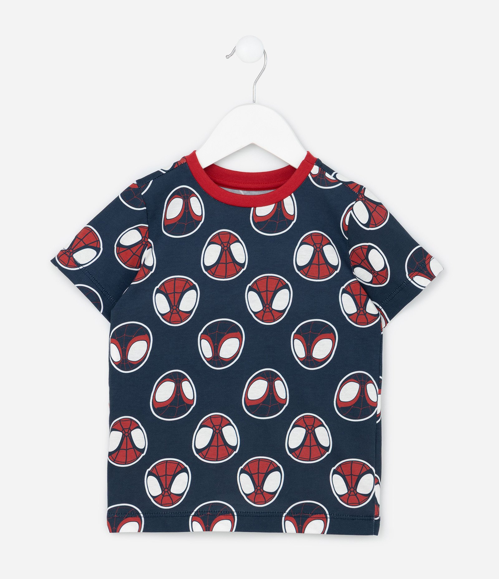 Pijama Infantil com Estampa Spidey - Tam 2  A 8 Anos Azul 2